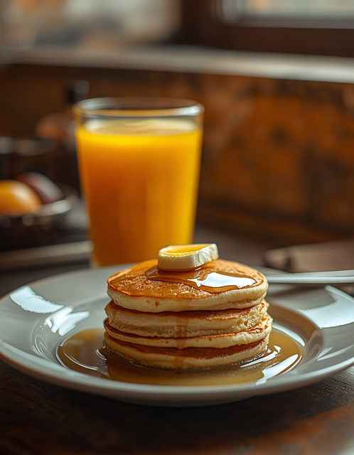 Free Pancakes Syrup illustration and picture