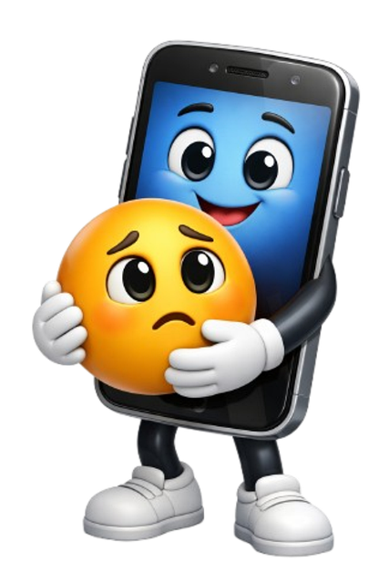 Smartphone, Emoji, Glad Ansigt