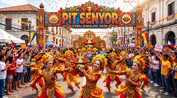 Sinulog, Festival, Feier, Cebu