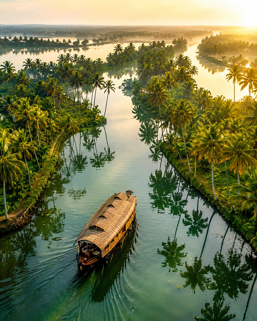 Free Kerala Backwaters photo and picture
