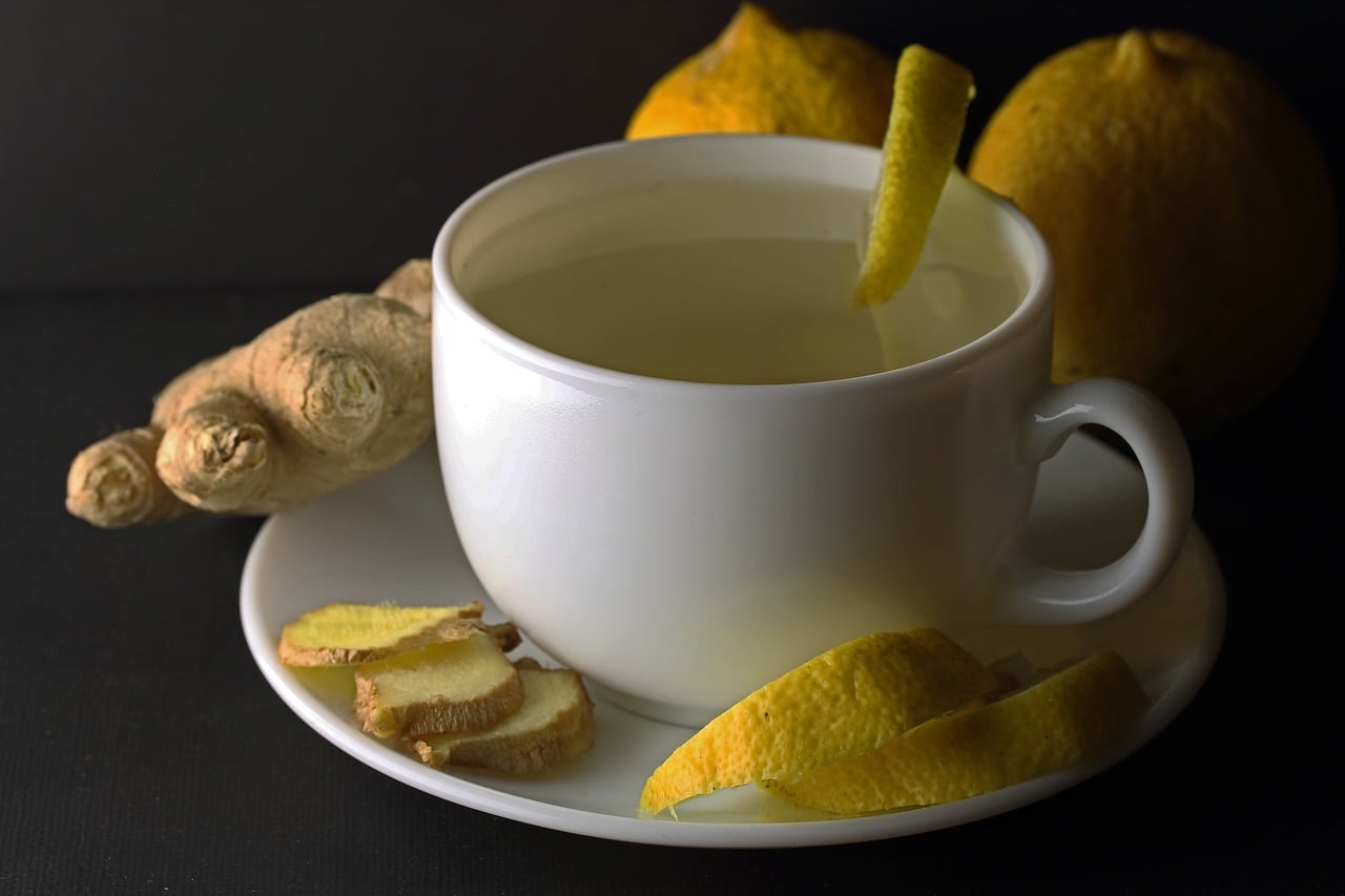 Ginger Tea Hot Beverage Lemon - Free photo on Pixabay