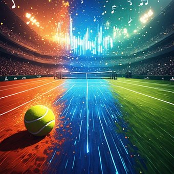 Tennis, Tennisbaan, Gloeiende Tennisbal