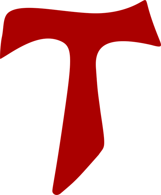Tau, Symbol, Rød, Kristendom, Kors