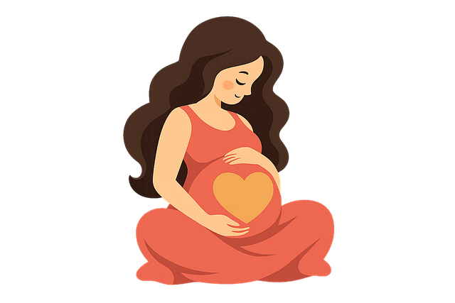 Free pregnant woman pregnancy motherhood illustration