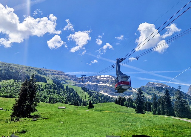 Free Cable Car Mountains photo and picture