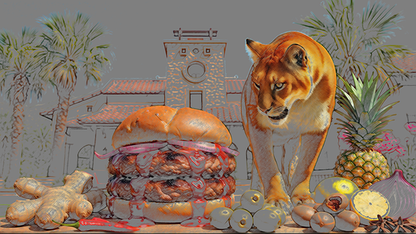 Free Ai Art Hamburger illustration and picture