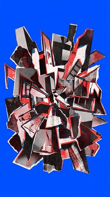 Abstrakt, Collage, Geometrisch, Modern