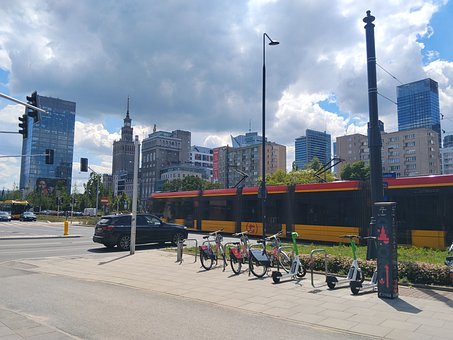 Free Cityscape Tram photo and picture