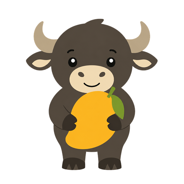 Free Carabao Mango vector and picture