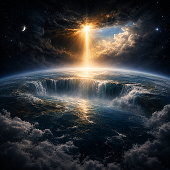 Luz, Oração, Criação, Terra, Estrelas