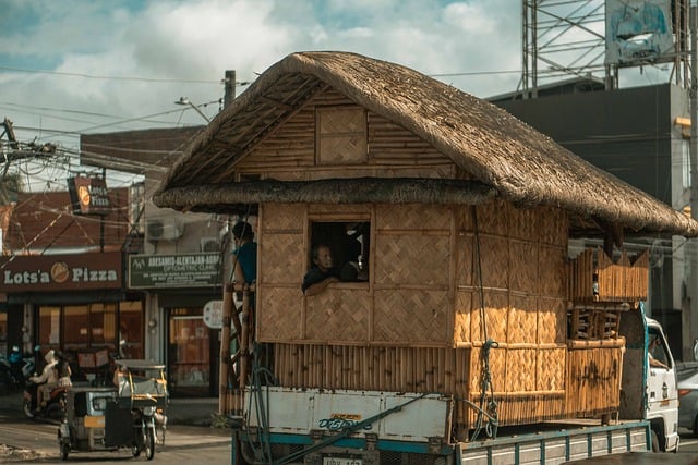 Free Bamboo House Traditional Architecture photo and picture