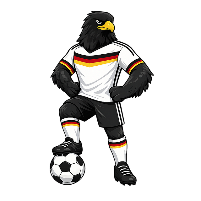 Free mascot football eagle vector