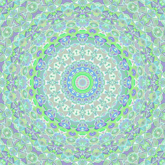 Mandala, Kaleidoskop, Abstrakte Kunst