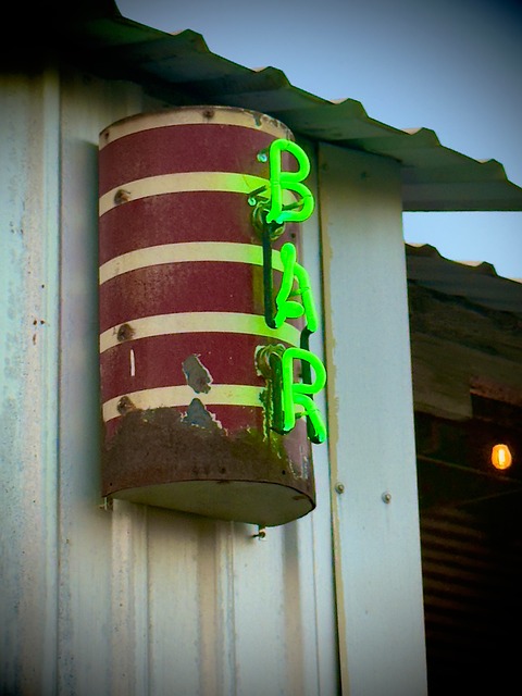 Free Neon Sign Bar photo and picture