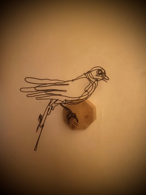 Free Wire Art Bird Sculpture photo and picture