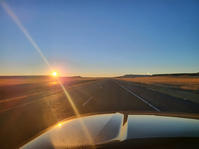 Free Road Sunset photo and picture