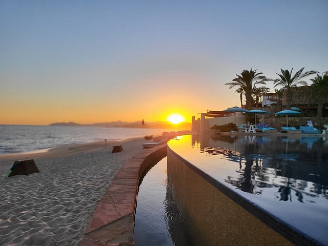 Free Sunset Beach photo and picture