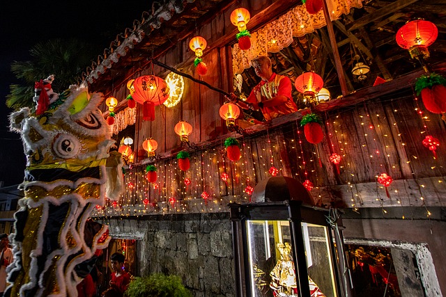 Chinees Nieuwjaar, Leeuwendans