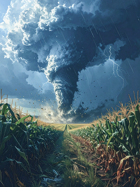 Free Tornado Storm illustration and picture