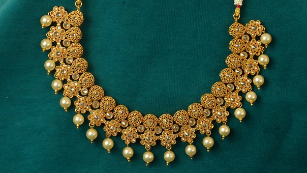 Free Gold Necklace photo and picture