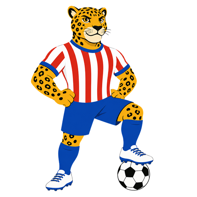 Free jaguar mascot football vector