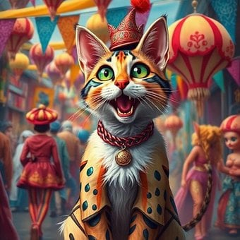 Free Cat Crown illustration and picture