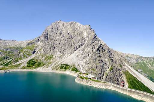 Lünersee, Vorarlberg, See, Berge, Natur