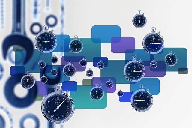 Free time stopwatch mechanism illustration