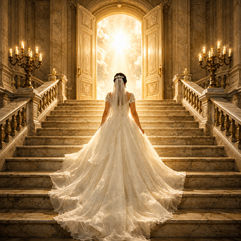 Noiva, Casamento, Amor, Fé, Luz, Branco