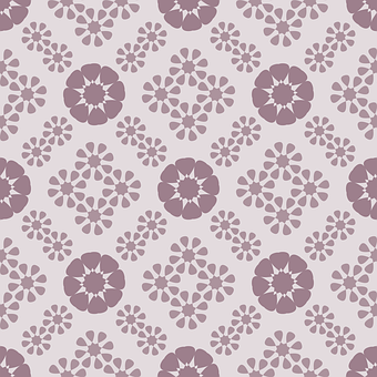 Floral, Padrão, Padrão Sem Costura