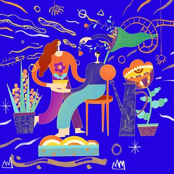 Abstracto, Ilustración, Colorido
