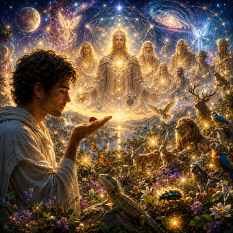 Free Spiritual Cosmic illustration and picture