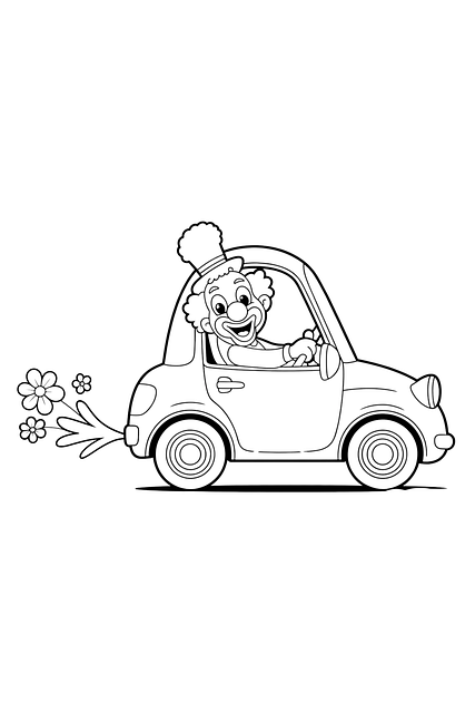 Free Clown Car photo and picture