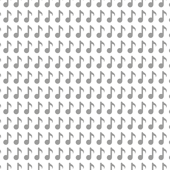Free Music Notes Seamless Background vector and picture