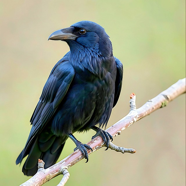 Download free HD stock image of Crow Black Free crow black feather illustration