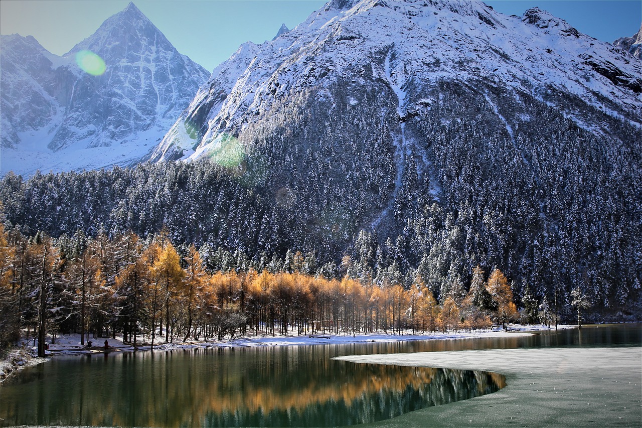 Mountains - free online jigsaw puzzle photo