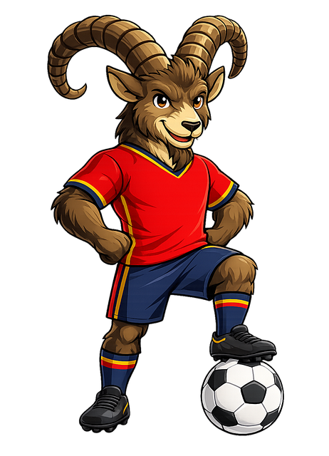 Download free HD stock image of Spain Iberian Ibex Free spain iberian ibex team mascot illustration