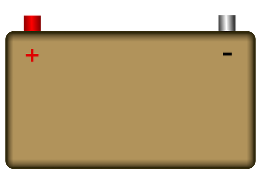 Batteri, Illustrasjon, Clipart, Energi