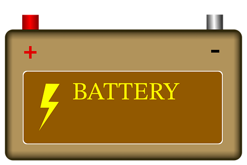 Batteri, Ikon, Clipart, Symbol