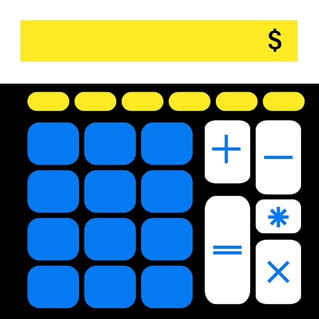 Free calculator finance bank illustration
