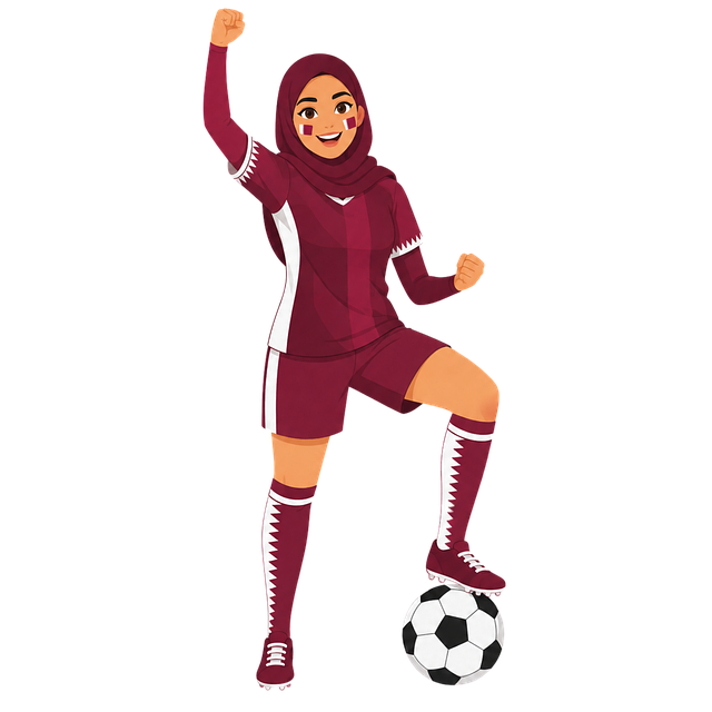 Free ai generated football mascot vietnam details vector