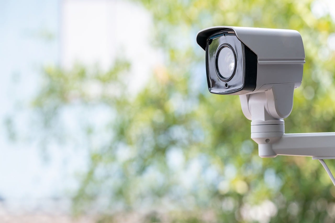 Home security installation example