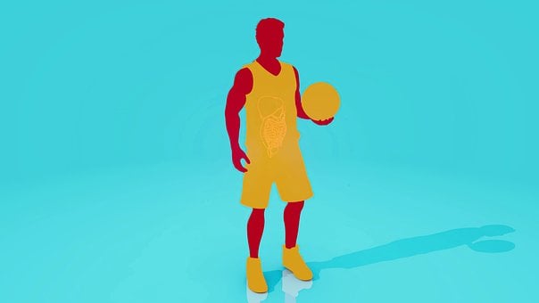 Free Basketball Athlete illustration and picture