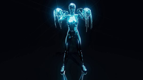 Free Futuristic Chrome Effect photo and picture