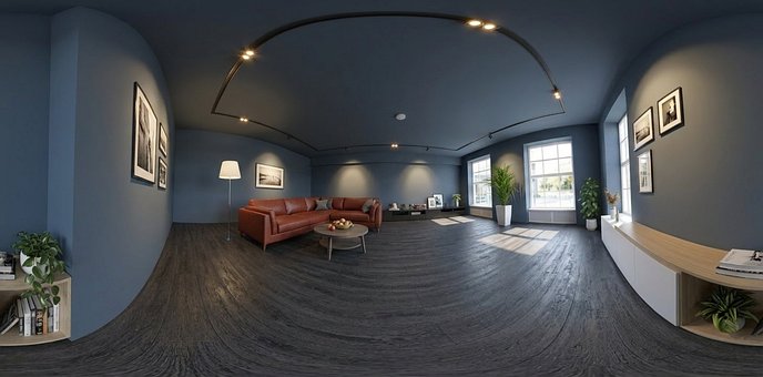 Panoráma, 360 Stupňov, Obývacia Izba