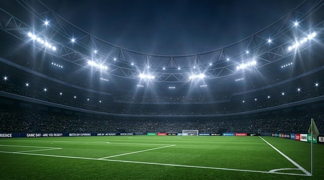 Fußball, Stadion, Platz, Gras, Spiel