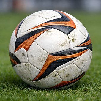 Fotbal, Míč, Tráva, Makro, Vzor, Detaily
