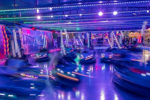 Free Bumper Cars Fairground photo and picture