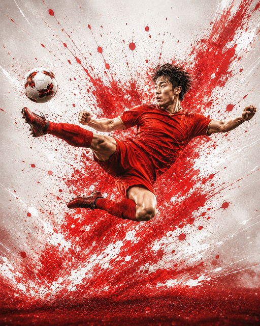 Free Football Player illustration and picture