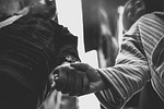 Random: couple, love, hands, wedding, black and white, romantic, holding hands, outdoors, relationship, together, emotions, closeness, man, woman, photography, artistic, feeling, intimate, escape, shade